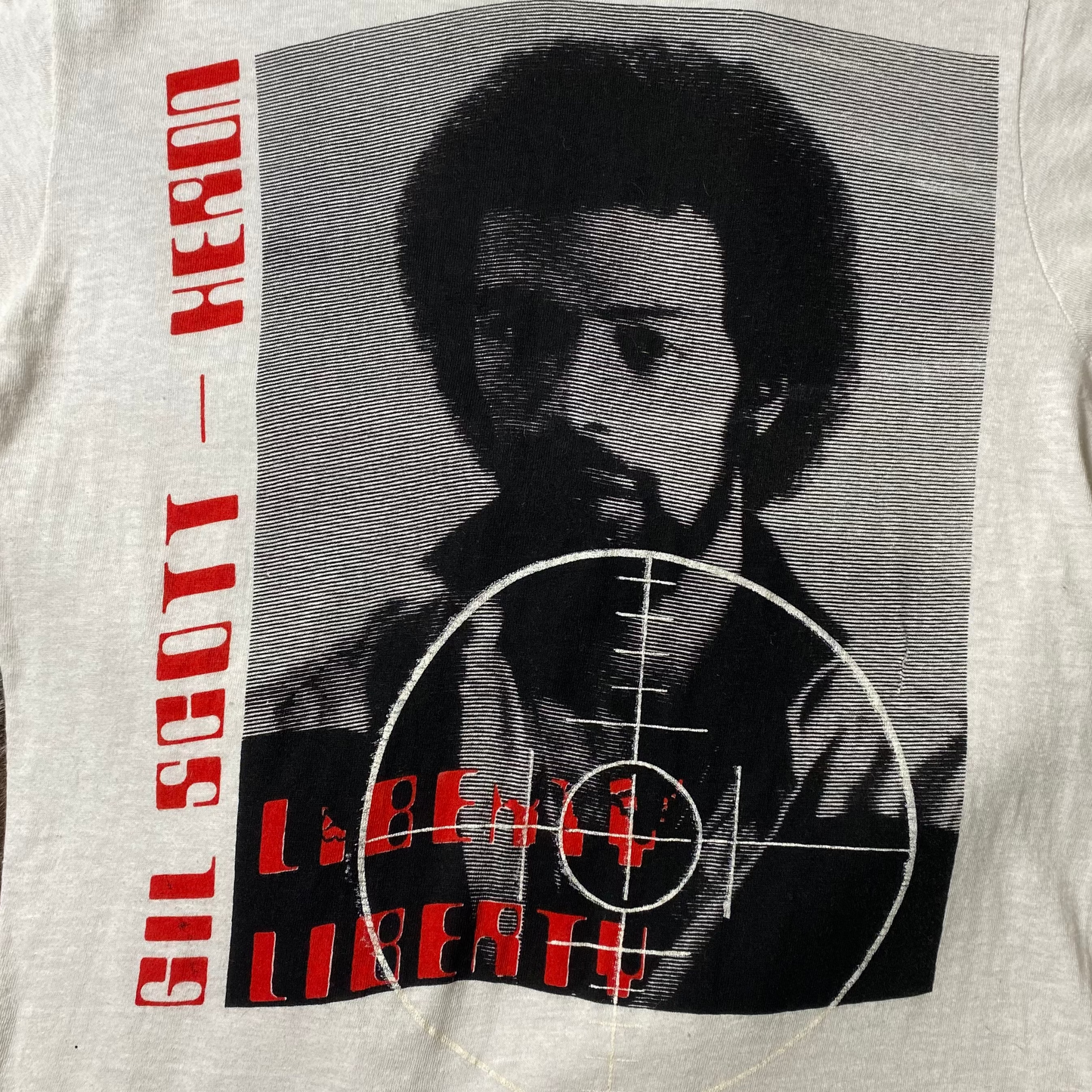 GIL SCOTT-HERON TSHIRT 1980s