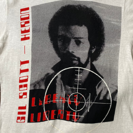 GIL SCOTT-HERON TSHIRT 1980s