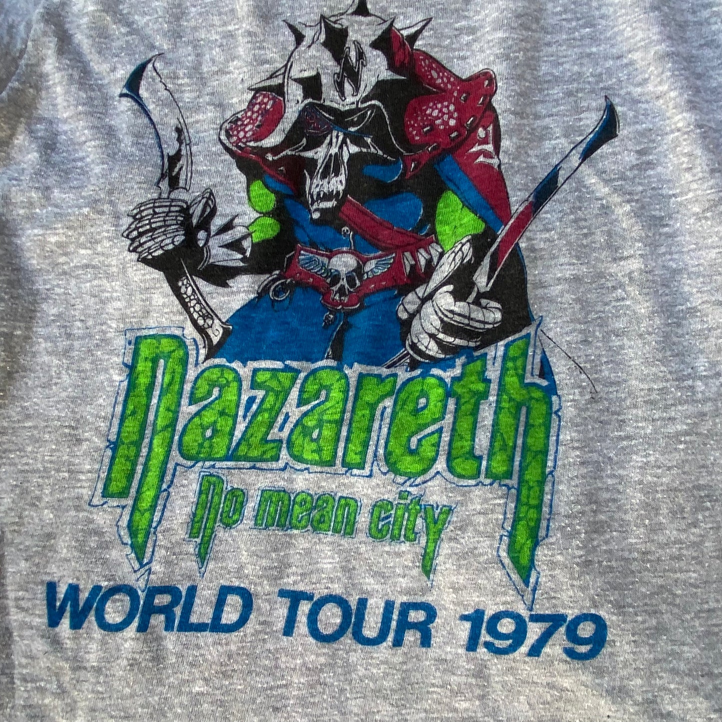1970s Nazareth tour tshirt