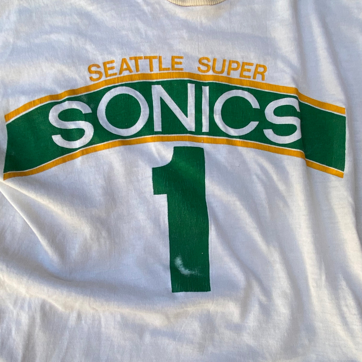 Seattle super sonics 70s ringer