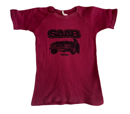 1970s SAAB raglan tee