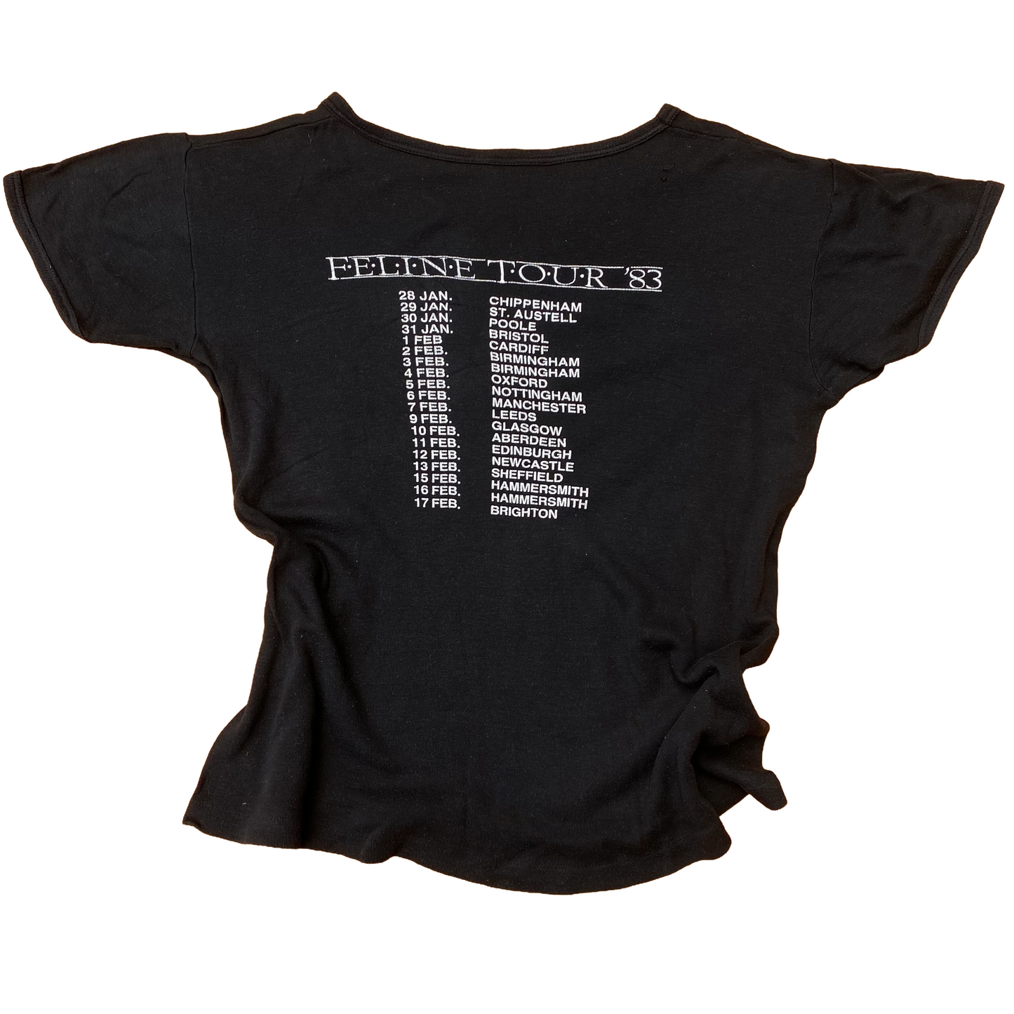 1983 The Stranglers - feline tour
