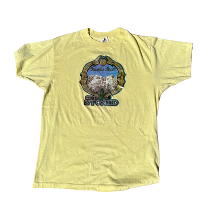 1970s Glitter print Stoned
