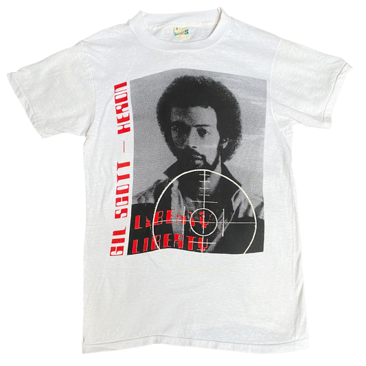 GIL SCOTT-HERON TSHIRT 1980s